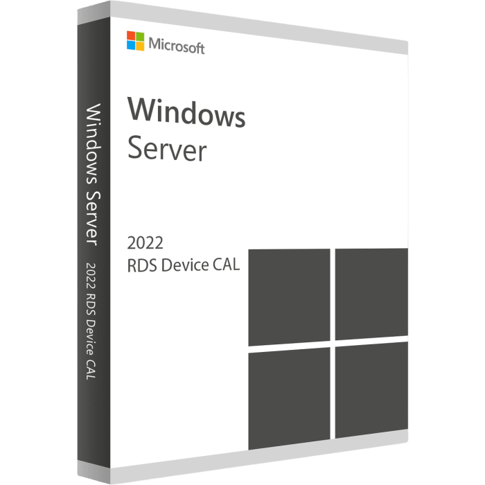 Windows Server 2022 RDS - 50 Device CAL - Image 1